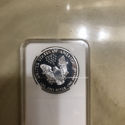 One Oz Silver Dollar