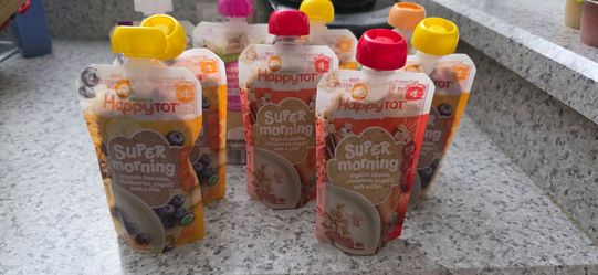 Happy Tot Organics Super Morning Baby Food Pouches
