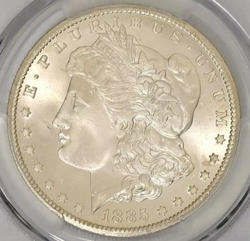 1885 CC Morgan Silver Dollar $1