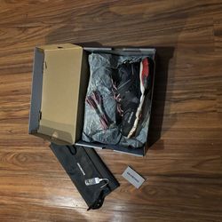 Balenciaga Red Black Beige Tracks