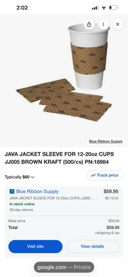 Coffee cup sleeves