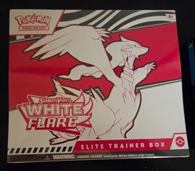 White Flare Elite Trainer Box