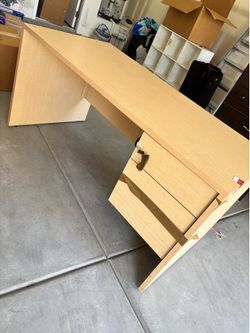 Desk & Cabinet $10 Each