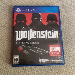 Wolfenstein the New Order for PS4