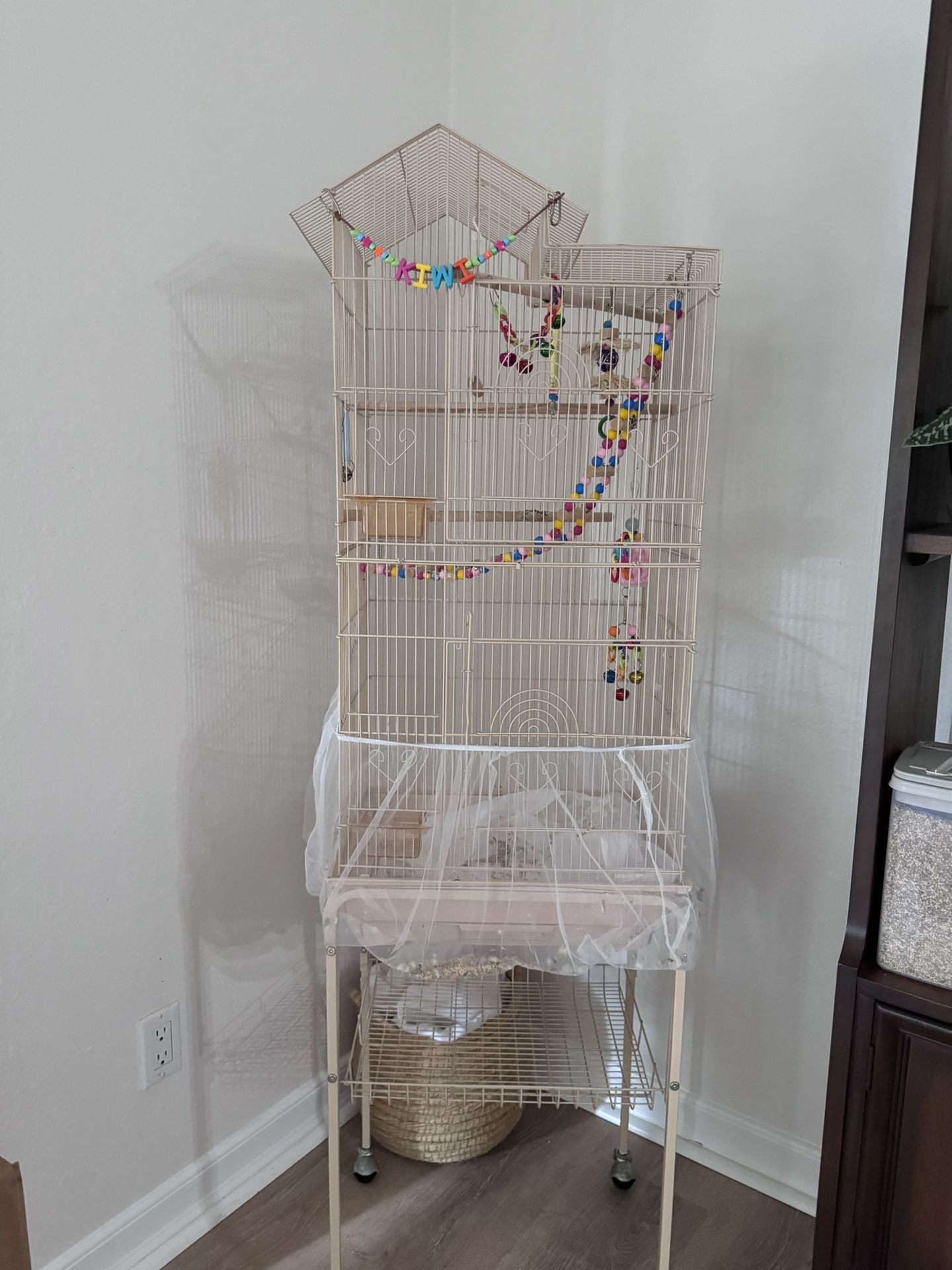 Bird Cage with Accessories 45.00