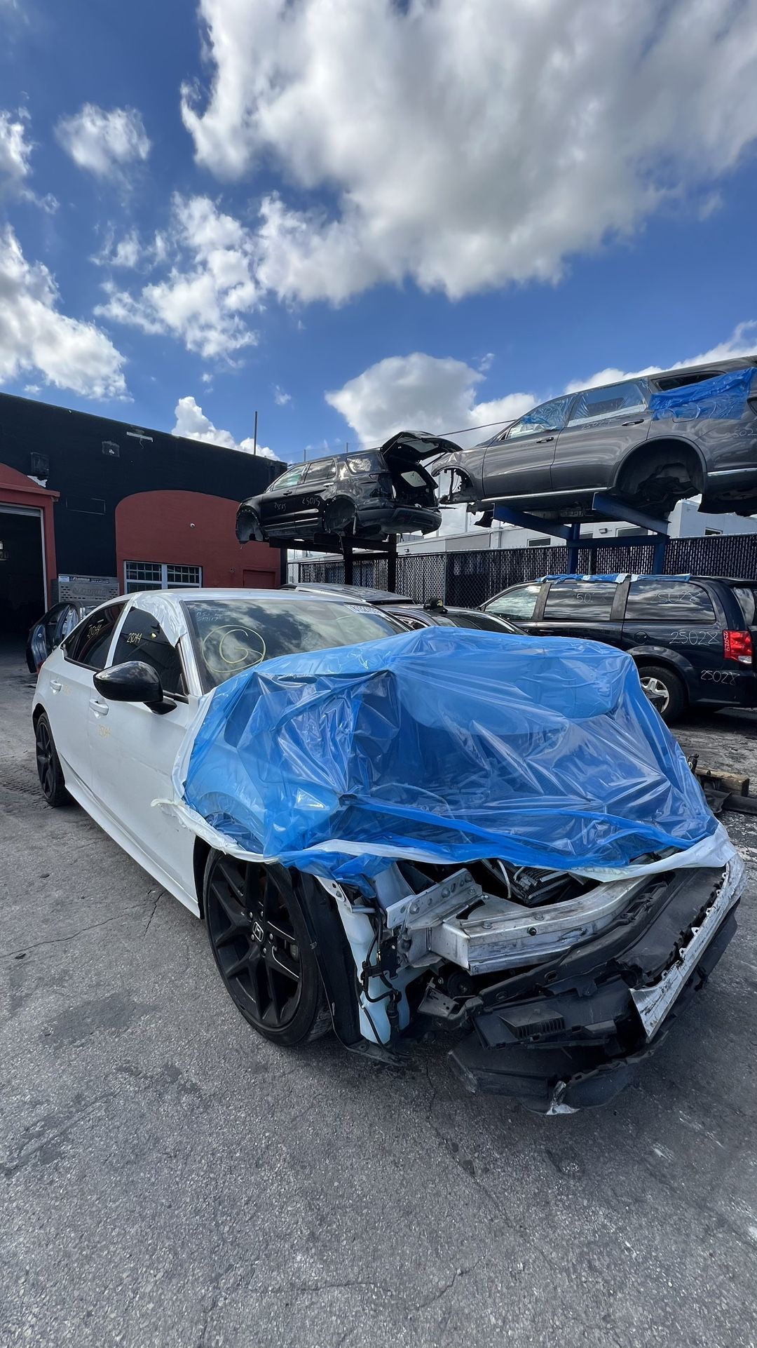 Parts 2022 2025 Honda Civic Front Rear Door Suspension Front Rear Door Trunk Lid Bumper Taillight Rims Quarter Panel Puerta Maletero Rines Luces Dash 