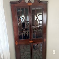 Antique/Vintage Corner Cabinet.