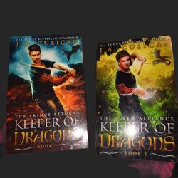 JA Culican book series 1 And 2 THE Prince Returns Keeper Of The Dragons 