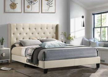 New Queen Bed Wht Matres For $399