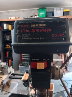 Craftsman 13" drill press