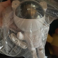 Astronaut galaxy light