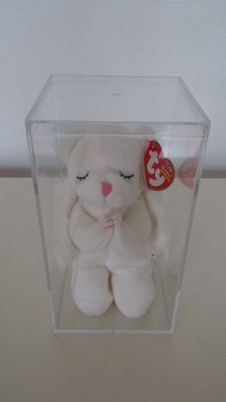 TY "BLESSED" BEANIE BABIE PRECIOUS MINT IN ORIGINAL CASE