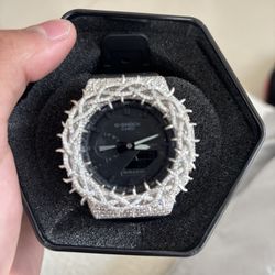 VVS1 Gshock Watch Moissanite 