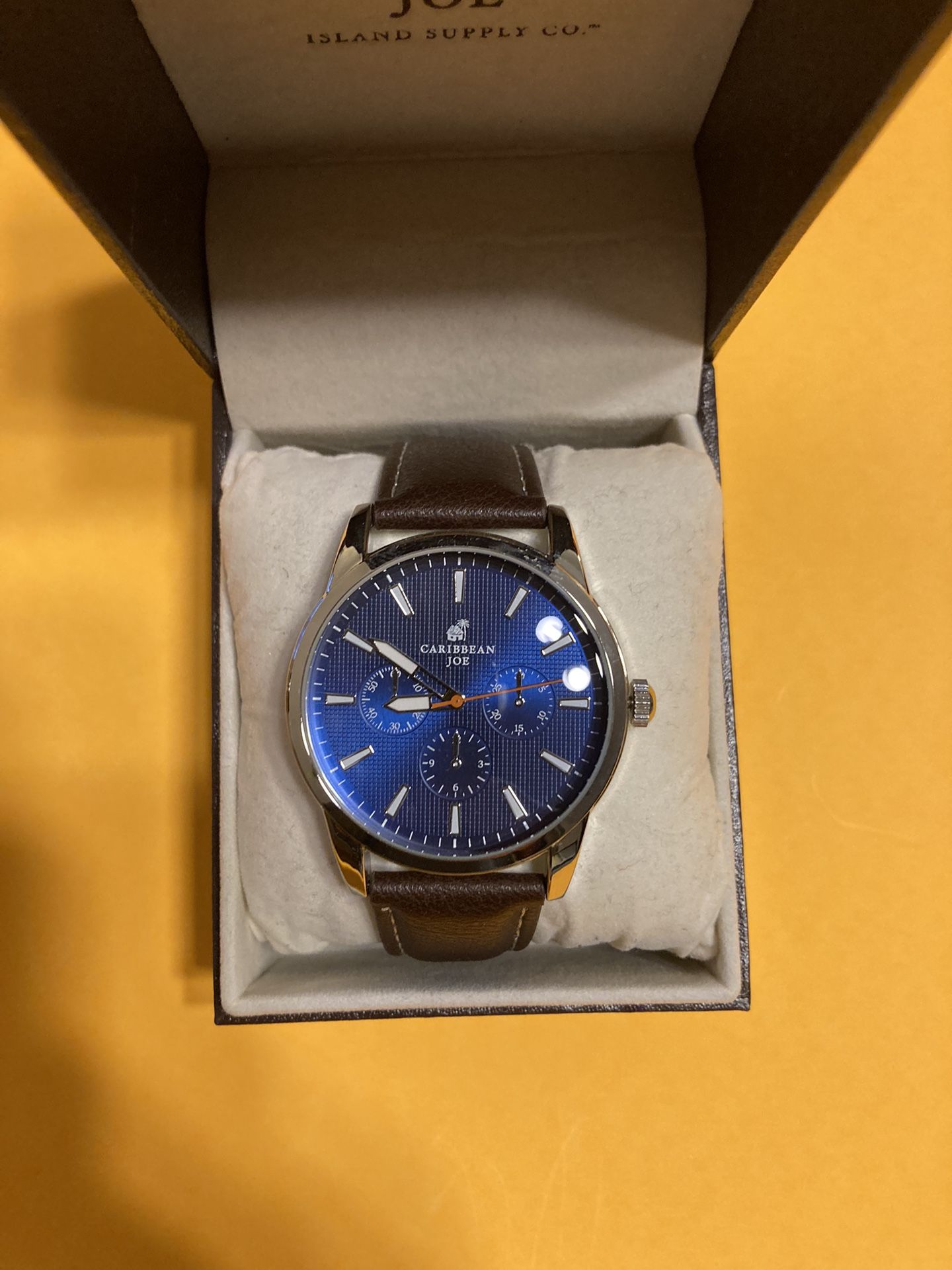 Chronograph Men's Quartz Watch Silver Tone