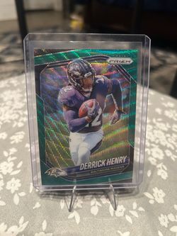 2025 Derrick Henry Green Wave Prizm Football Card🔥