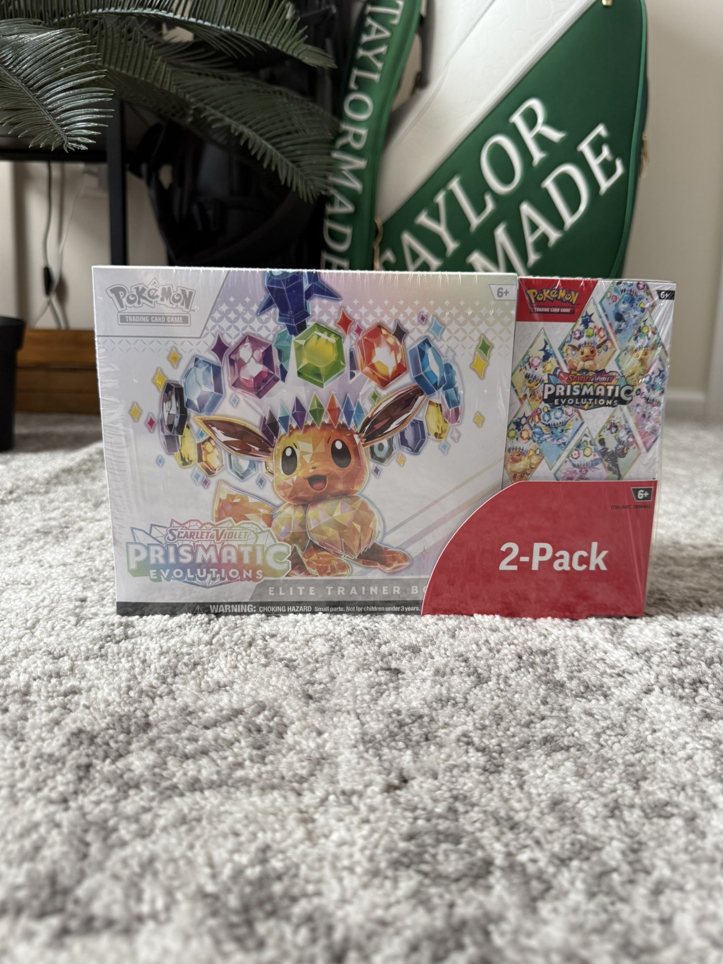 Pokemon Prismatic Evolution ETB + Booster Bundle