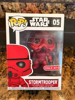 Star Wars Stormtrooper, Boba Fett and Bo-Katan Kryze Funko Pops