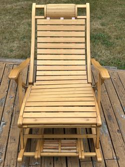 Reclining Adjustable Rocking Chair