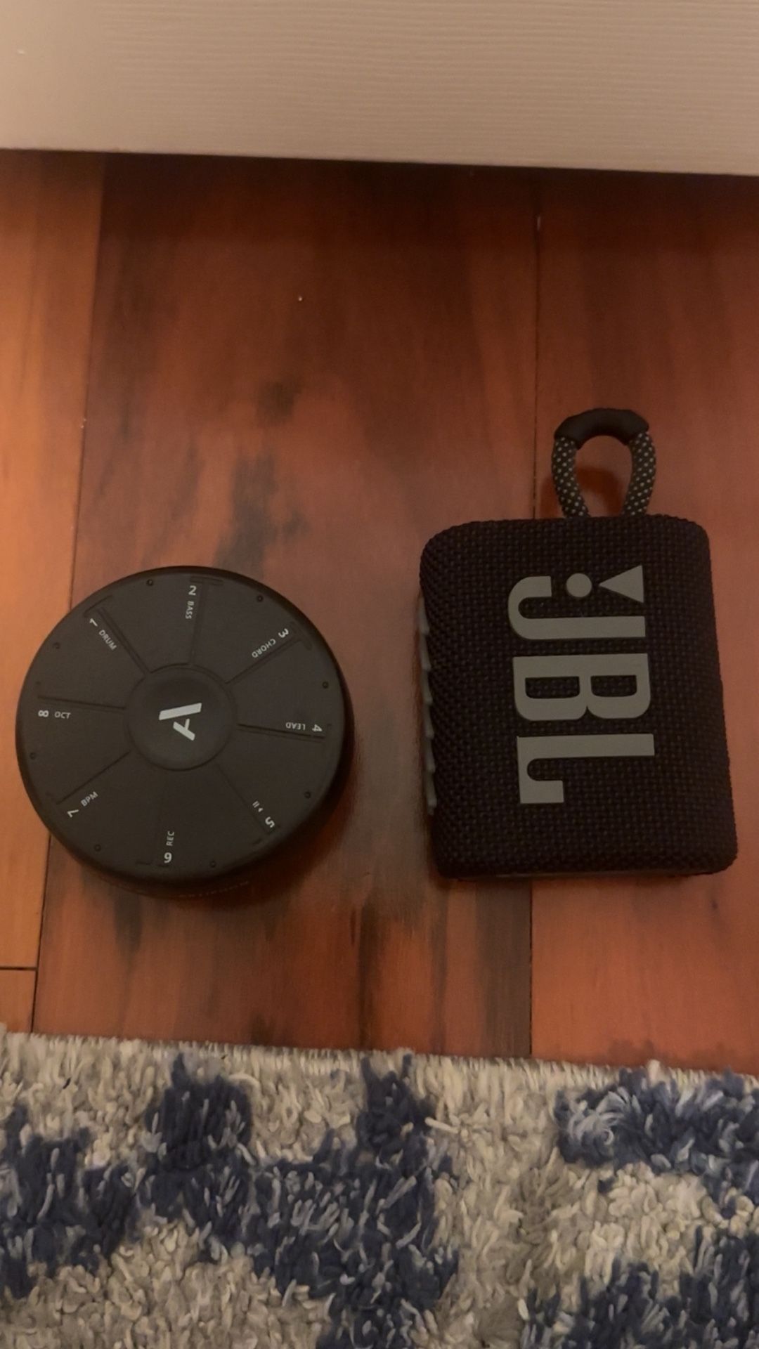 JBL Speaker And A Orba Beat Maker