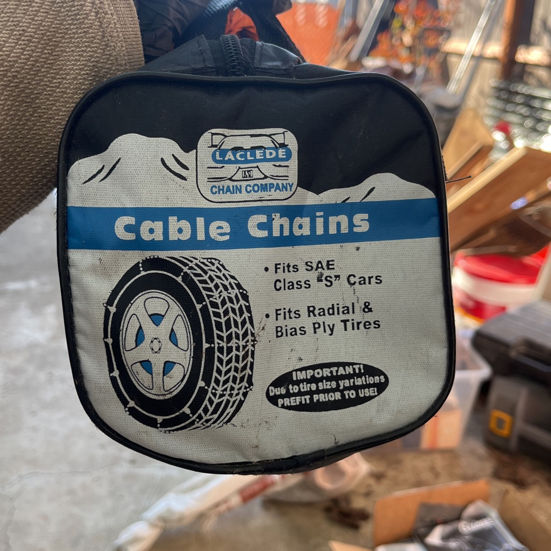Car Cable Chains. Never Used