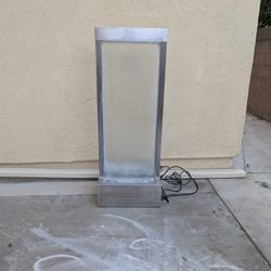 Metal Glass Water Fountain 4ft