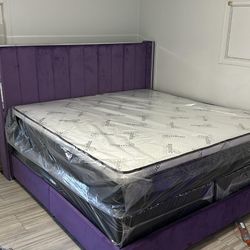 King Mattress And Box spring 