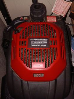 Gas pressure washer
