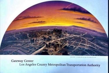 Beautiful Gateway Center Poster From Los Angeles County