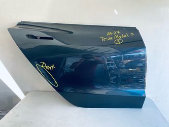 2024-2027 TESLA MODEL 3 RIGHT PASSENGER SIDE REAR DOOR OEM