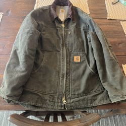 Vintage Carhartt work jacket like new 