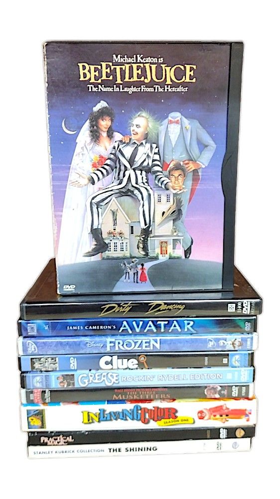 DVD Lot Of 10: Will Be Cleaned And Buffed Before You Buy