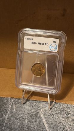 1935-S Lincoln Cent ICG MS64 RD