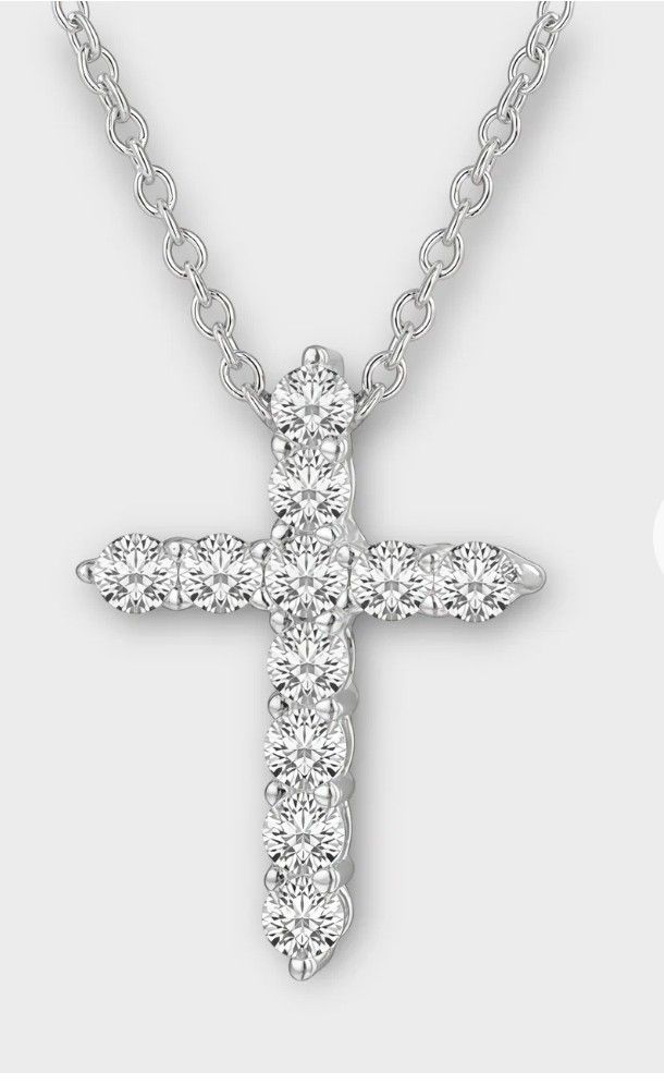 Moissanite Cross Golfing