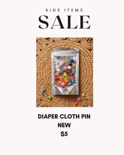 DIAPER CLOTH PIN