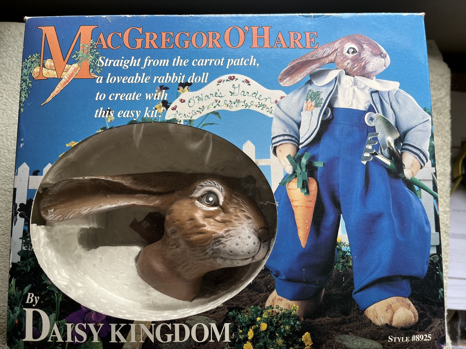 Vintage McGregor O’Hara rabbit doll kit