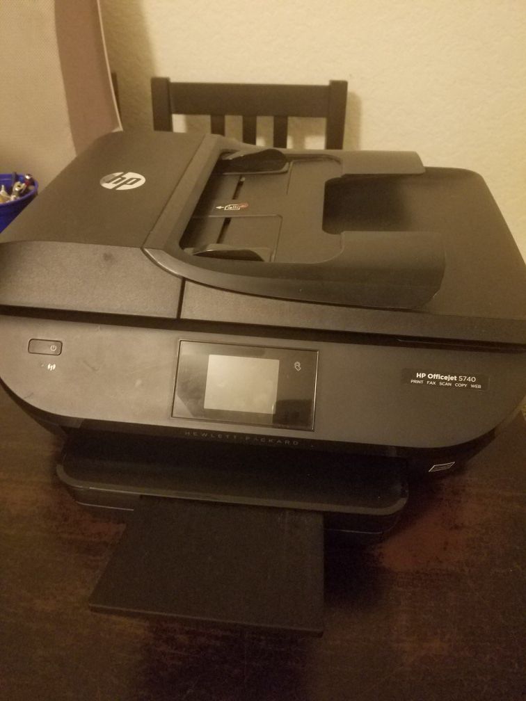 Mål lindring Integral HP OfficeJet 5740 Wireless printer for Sale in Kissimmee, FL - OfferUp