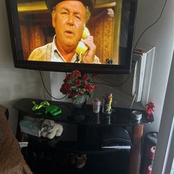 panasonic tv + stand