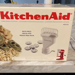 Brand New  Kitchen Aid Pasta Press
