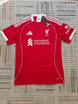 Liverpool 2025/26 Home Jersey (M, XL)