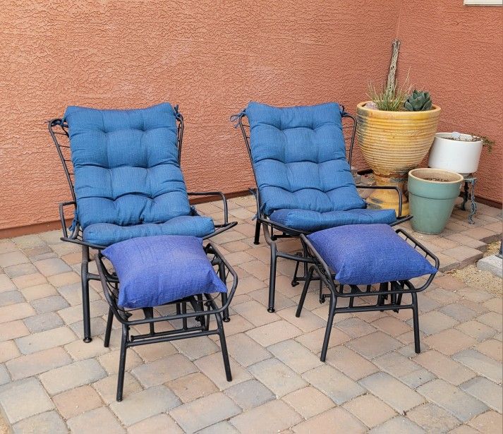 Poolside Glider Chairs