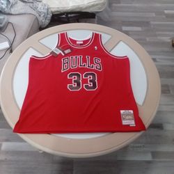 Scottie Pippen Chicago Bulls Mitchell And Ness Swingman Jersey 3x
