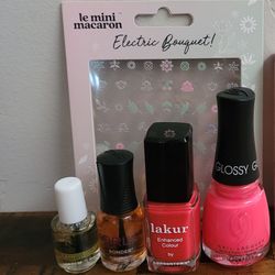 Nail Set Orly CND Londontown China Glaze Le Mini Macaron