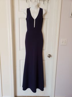 Women's Night Gown Dark Blue Size Small Tall