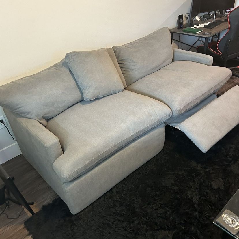 Gray Modular Cloud Couch  Sofa - Bobs Furniture