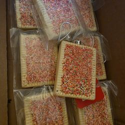 Dessert Pop Tart Ornaments (Price Is For 8)