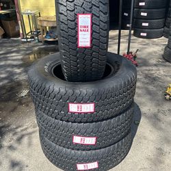 Four Good Year Tires For Sale 265/70/17