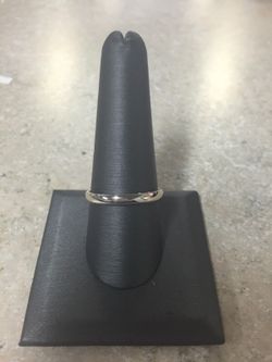 18k Gold Wedding Band size 10 3.2 Grams