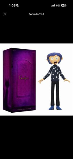 Super 7 Coraline figures