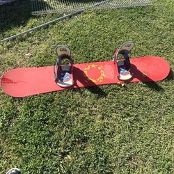 Old school Joykide Snowboard 4’9”