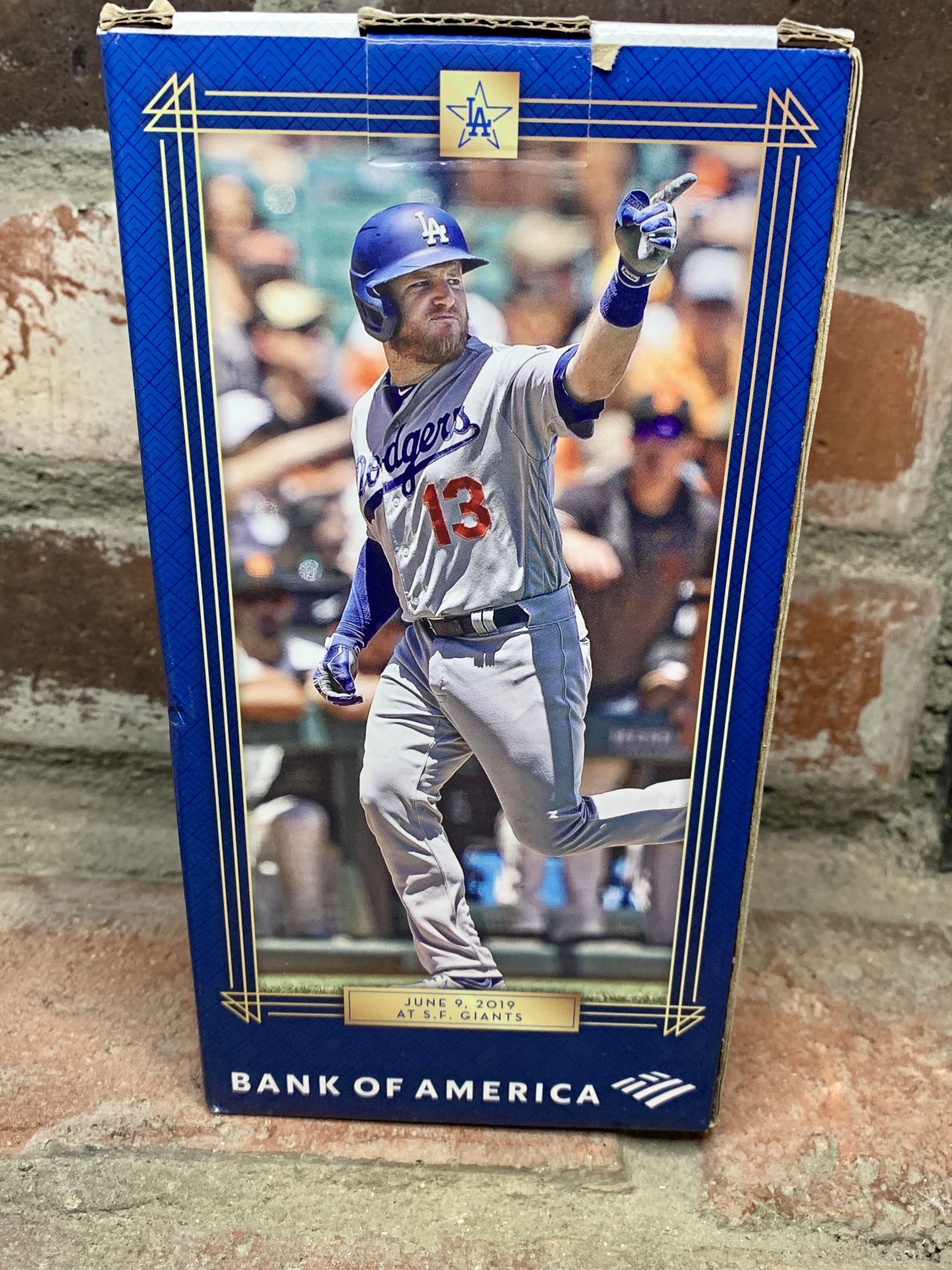 Dodger Bobbleheads Max Muncy LA Dodgers 2024 World Series 